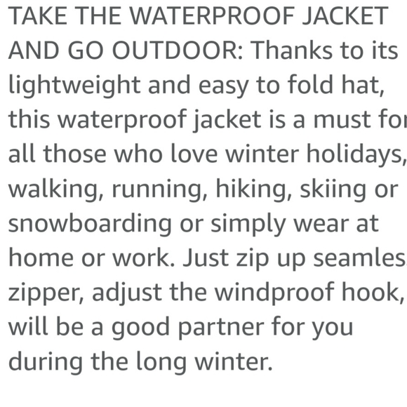 3-In- 1 Weatherproof Winter Coat. Black. Size Large. New With Tags - Picture 13 of 15